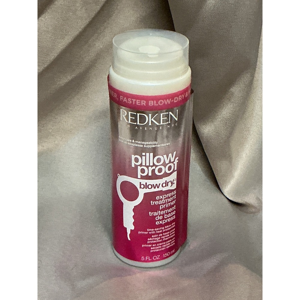 Redken Pillow Proof Blow Dry Express Treatment Primer 5oz New Heat Protect Cream